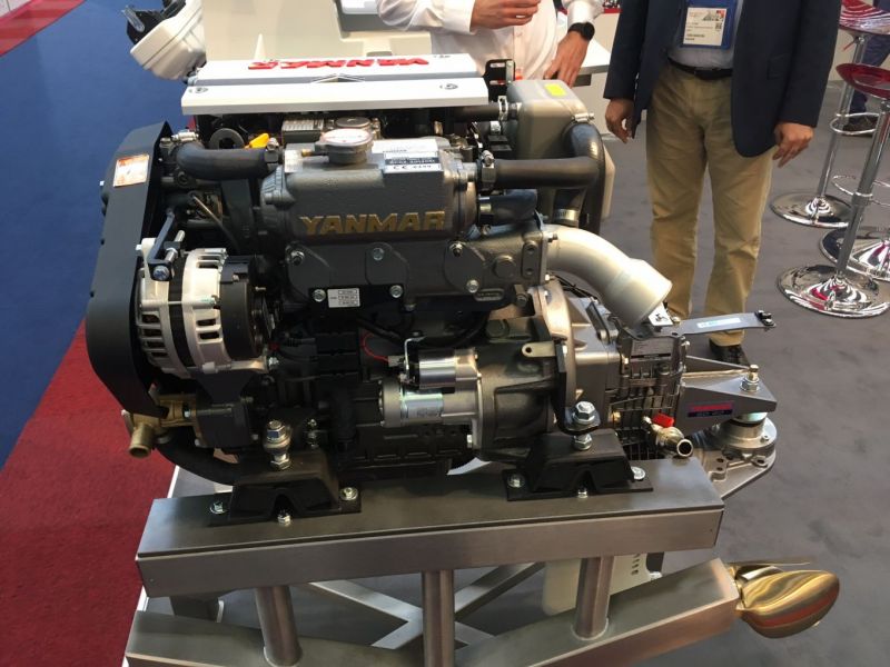 METS 2017: Yanmar 3JH40CR Pytty pois - Ensiesittely - Totalvene.fi