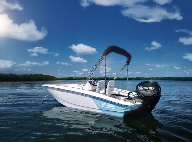 Boston Whaler 130/160 Super Sport (2019&ndash;) K&auml;tev&auml;n kokoiset - Ensiesittely - Totalvene.fi