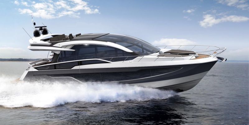Galeon 650 Skydeck (2018&ndash;) Taivas auki - Ensiesittely - Totalvene.fi