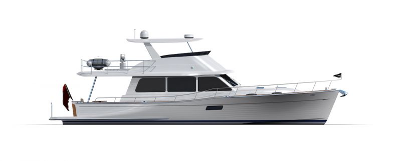 Grand Banks 52 (2019&ndash;) Klassikko ty&ouml;n alle - Ensiesittely - Totalvene.fi