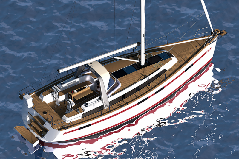 Najad 395 AC ja CC (2018&ndash;) Uusia Najadeja tositarkoituksella - Ensiesittely - Totalvene.fi