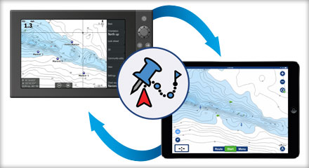 Navionics Plotter Sync (2018&ndash;) Tietojen vaihtoa - Ensiesittely - Totalvene.fi