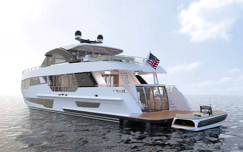 Ocean Alexander 90r (2019&ndash;) Jahtiluokan vallankumous - Ensiesittely - Totalvene.fi