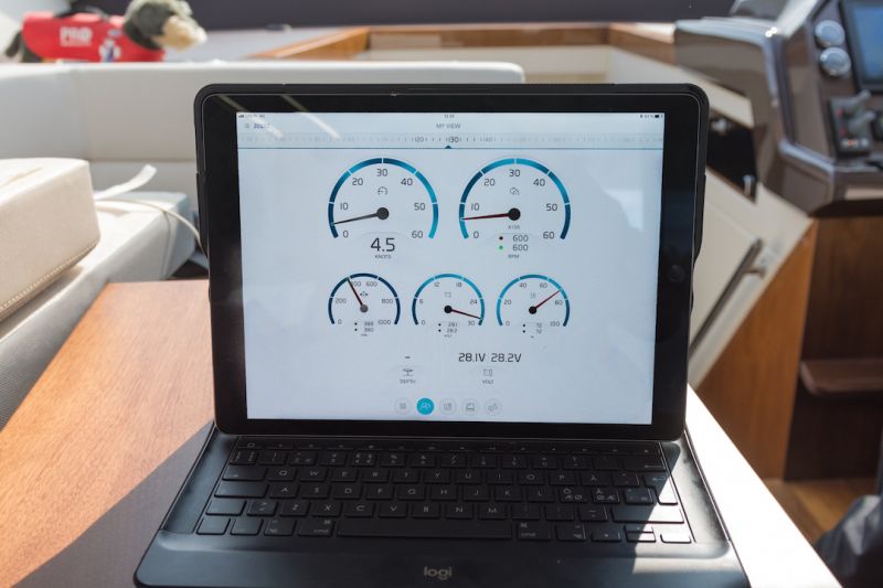 Buster-appi, Mercury VesselView Mobile ja Volvo Penta Easy Connect Moottorille mobiilisti - Kokeilu - Totalvene.fi