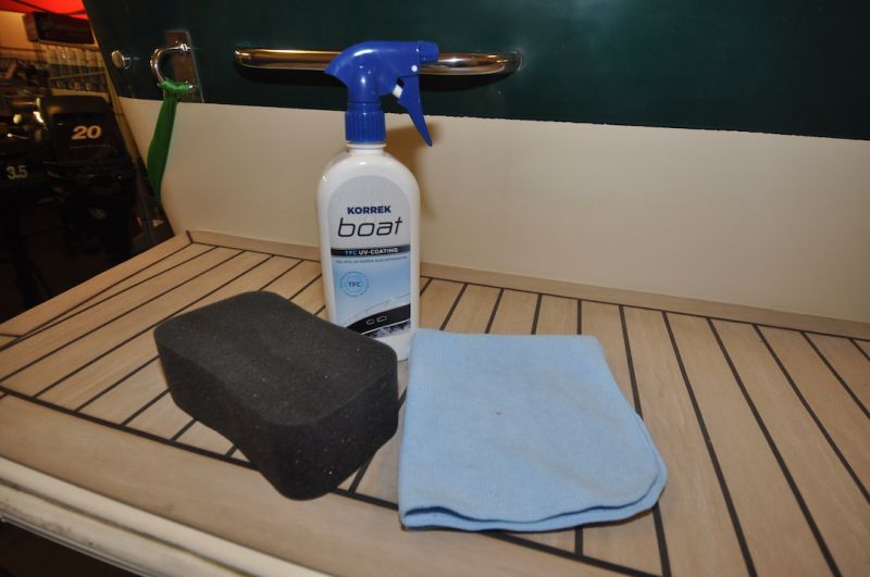 Korrek Boat TFC UV Coating Helposti levitett&auml;v&auml; suojapinnoite - Näin se tehdään - Totalvene.fi