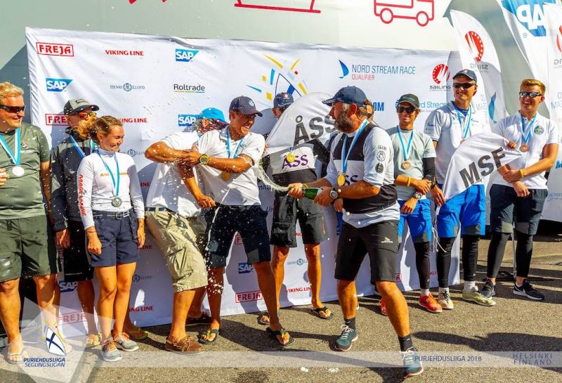 Suomen Purjehdusliiga 2018 &Aring;SS uusi mestaruuden - Uutinen - Totalvene.fi