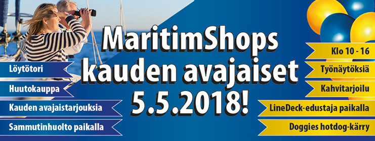 MaritimShops avajaiset Veneilykausi k&auml;yntiin - Uutinen - Totalvene.fi