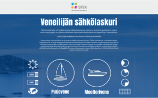 Vene 18 B&aring;t: S&auml;hk&ouml;turvallisuuden edist&auml;miskeskus STEK S&auml;hk&ouml;nkulutuksen verkkolaskuri  - Uutinen - Totalvene.fi
