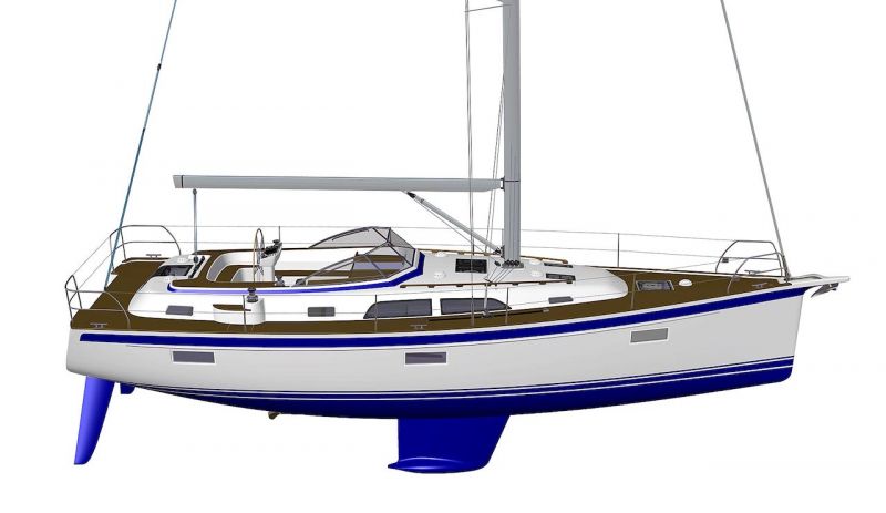 Hallberg-Rassy 40C (2020&ndash;) &ndash; Pienemm&auml;ss&auml; kaikki on nyt suurempaa - Ensiesittely - Totalvene.fi