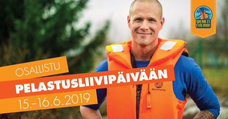 Vain p&auml;&auml;ll&auml; oleva pelastusliivi pelastaa: Pelastusliivip&auml;iv&auml;&auml; vietet&auml;&auml;n 15.&ndash;16. kes&auml;kuuta - Uutinen - Totalvene.fi