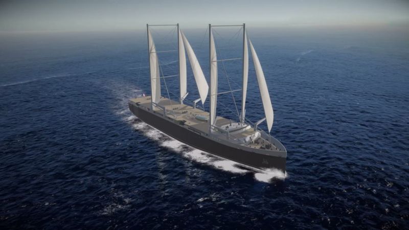 Rahtilaivat alkavat kulkea j&auml;lleen purjeilla: Ensimm&auml;inen uuden ajan purjerahtilaiva alkaa liikenn&ouml;id&auml; Ranskan ja USA:n v&auml;li&auml; kahden vuoden p&auml;&auml;st&auml; - Uutinen - Totalvene.fi