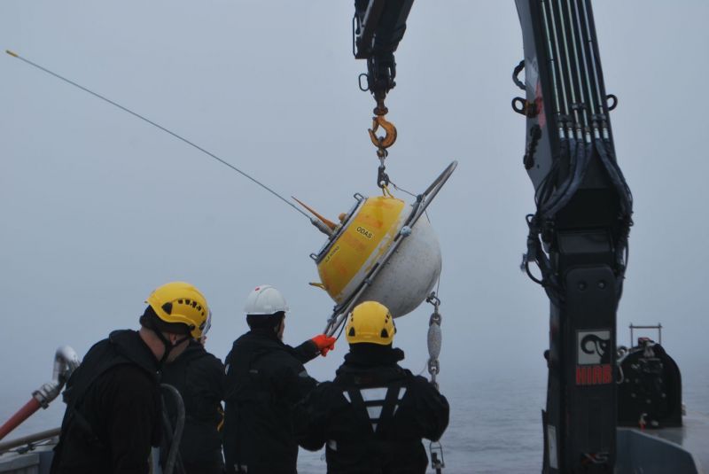 Aaltopoiju Buli lasketaan vesille Helsingiss&auml;: Ankkurointipiste Suomenlinnan edustalla - Uutinen - Totalvene.fi