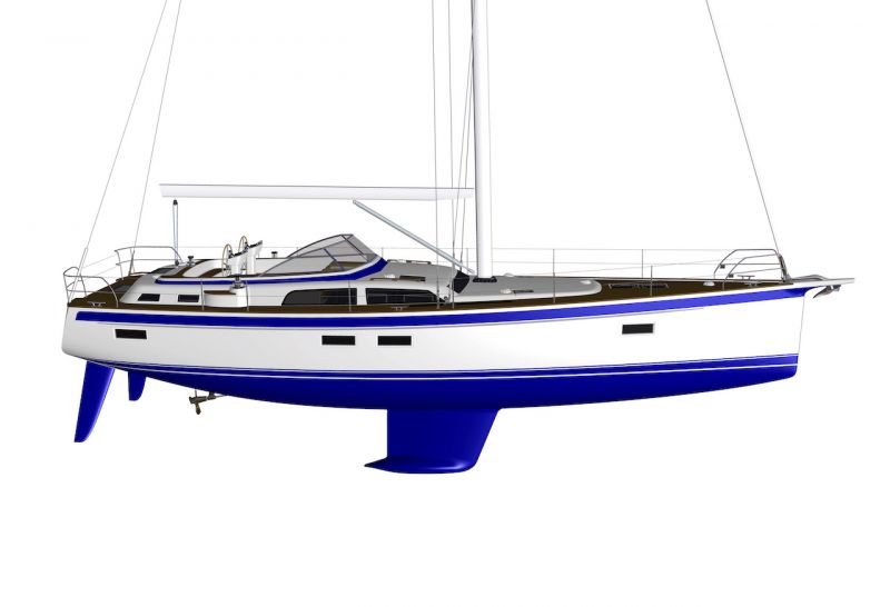 Entist&auml; tilavampi iso Rassy: Hallberg-Rassy 50 (2021&ndash;) - Ensiesittely - Totalvene.fi