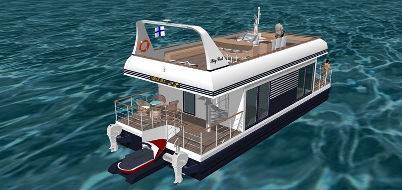 Uutta ajattelua asuntoveneilyyn &ndash; Seilaavassa kes&auml;m&ouml;kiss&auml; maisemat vaihtuvat - Ensiesittely - Totalvene.fi