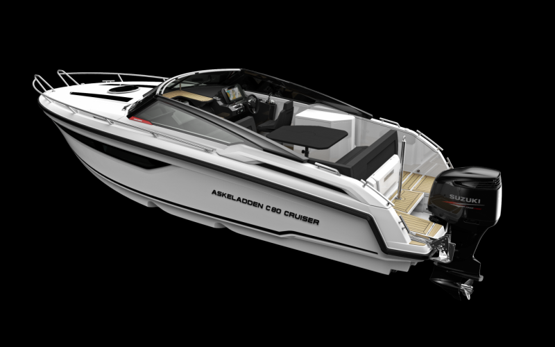 Askeladden C80 Cruiser (2021&ndash;) &ndash; Vauhdikkaasti ja tyylikk&auml;&auml;sti p&auml;iv&auml;- ja viikonloppuretkille - Ensiesittely - Totalvene.fi