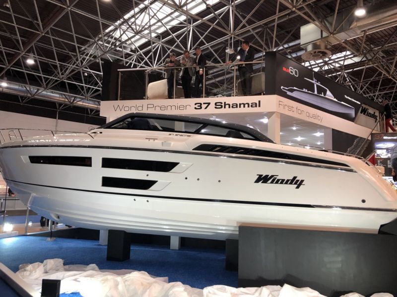 Boot 2020 D&uuml;sseldorf: Windy 37 Shamal Taas tuulee - Reportaasi - Totalvene.fi