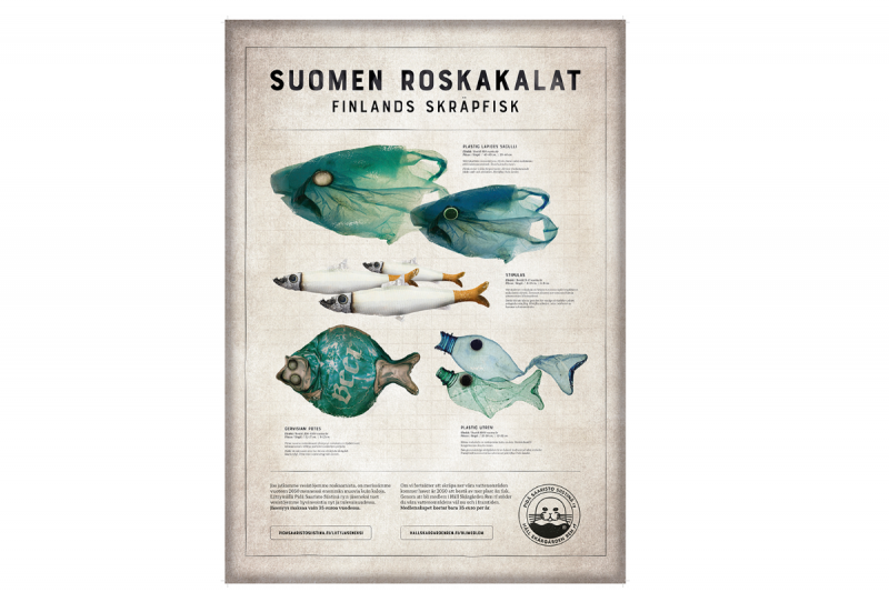 Suomen roskakalat -mainos palkittiin j&auml;lleen &ndash; Valittiin vuoden 2019 aikakauslehtimainokseksi - Uutinen - Totalvene.fi