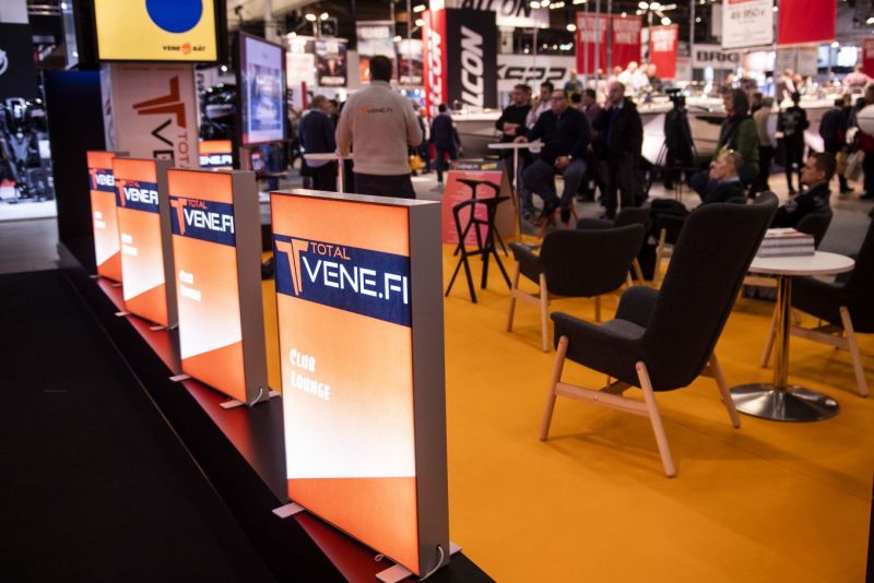 Vene 20 B&aring;t: Tule seuraamaan Totalveneen Messin ja Venemestarin Telakan esityksi&auml; messuille Ensimm&auml;isen viikonlopun kattaus - Uutinen - Totalvene.fi