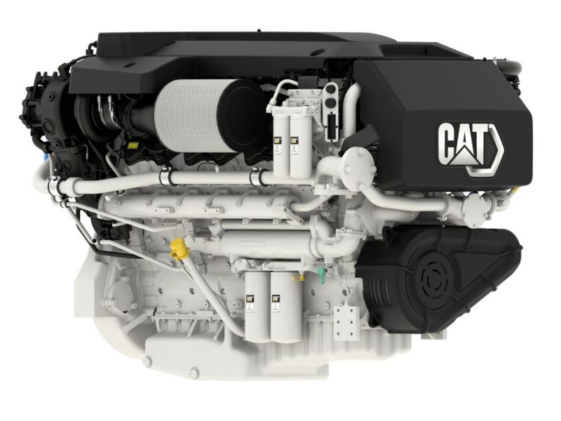 Caterpillar C32B Triple Turbo (2021&ndash;) &ndash; Yhden turbon tripla - Ensiesittely - Totalvene.fi