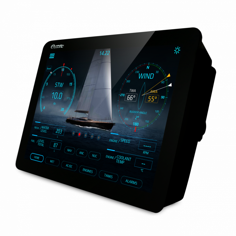 Oceanic Systems Poseidon 7 (2021&ndash;) &ndash; Edistynytt&auml; hallintaa ja valvontaa - Ensiesittely - Totalvene.fi