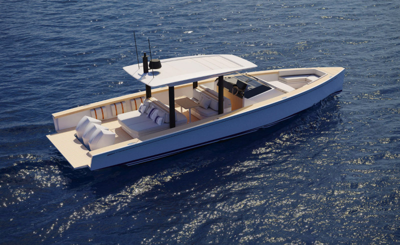 Swan Shadow (2022&ndash;) &ndash; Ensimm&auml;inen Swan-moottorivene - Ensiesittely - Totalvene.fi