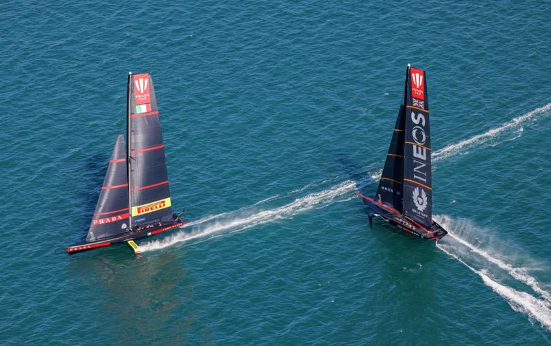 36th America's Cup, Prada Cupin finaali, p&auml;iv&auml; 1 &ndash; Italialaiset hallitsivat  - Uutinen - Totalvene.fi