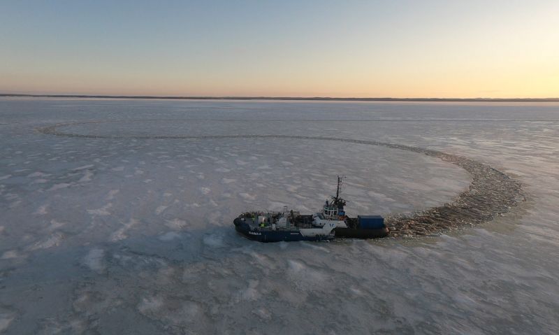  Irtokeula Saimaa j&auml;&auml;kokeissa Saimaalla &ndash; J&auml;&auml;t murtuivat Saimaalla - Uutinen - Totalvene.fi