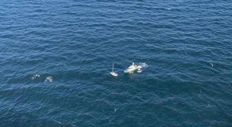 Merivartiostolla vilkas lauantai &ndash; Merisairaus ajoi ven&auml;l&auml;isen yksinpurjehtijan merih&auml;t&auml;&auml;n - Uutinen - Totalvene.fi