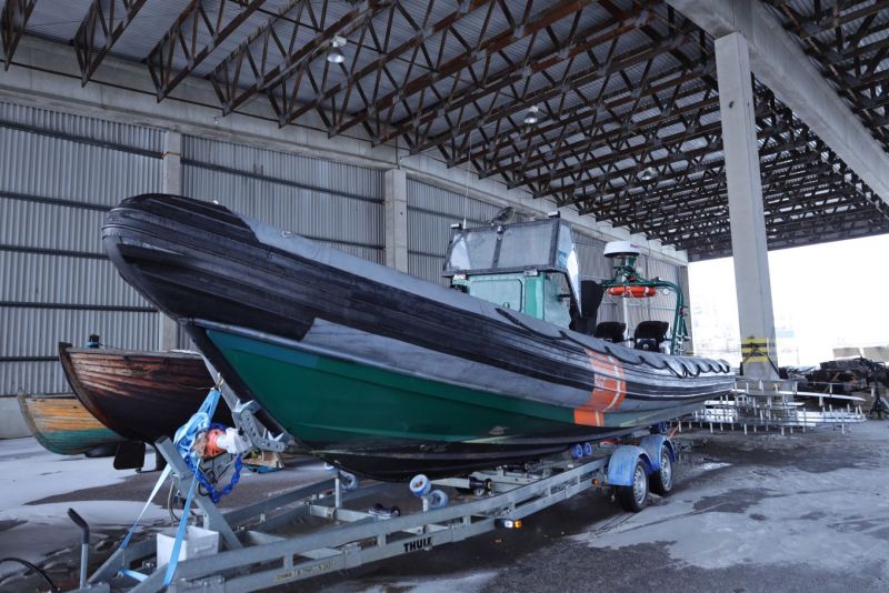 Uusi museoalus Merivartiomuseon kokoelmiin &ndash; Rajavartiolaitoksen ensimm&auml;inen RIB-vene poistui k&auml;yt&ouml;st&auml; - Uutinen - Totalvene.fi
