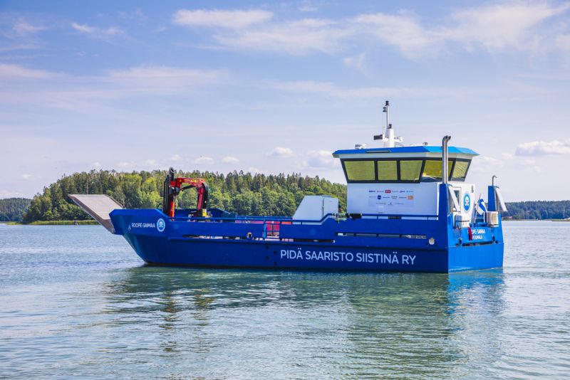 Pid&auml; Saaristo Siistin&auml; ry:n uusin huoltoalus saapui Saimaalle  &ndash; Heti t&ouml;ihin, kastejuhla elokuussa - Uutinen - Totalvene.fi