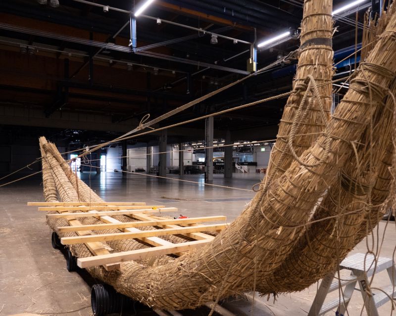 Kaislaveneell&auml; yli Suomenlahden &ndash; Suomen ensimm&auml;inen avomerikelpoinen kaislavene valmistumassa - Uutinen - Totalvene.fi