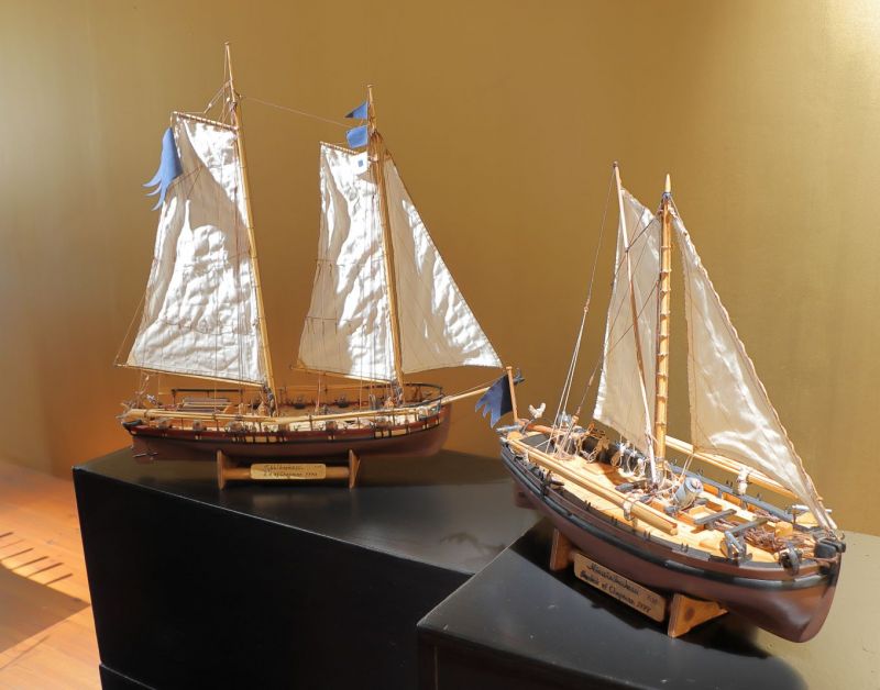 Karakista kaapelilaivaan &ndash; Laivapienoismalleja esill&auml; - Uutinen - Totalvene.fi