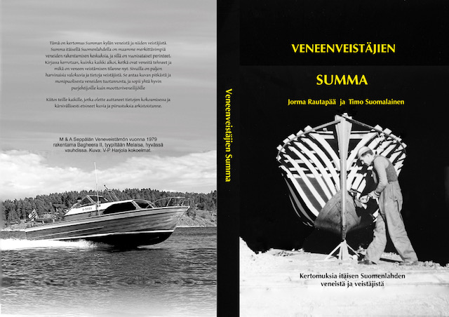 Veneenveist&auml;jien Summa  &ndash; Kirjauutuus kertoo Summan puuveneist&auml; ja niiden veist&auml;jist&auml; - Uutinen - Totalvene.fi