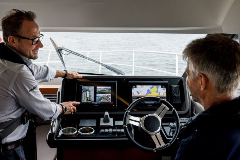 Volvo Penta Assisted Docking ja Garmin Surround View &ndash; Helppoa kuin hein&auml;n teko! - Video - Totalvene.fi