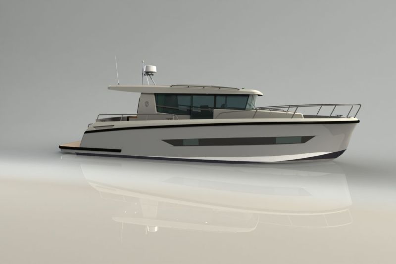Navis Pro 34 Alpha Cruiser (2023&ndash;) &ndash; Uusi merkki matkavenemarkkinoille - Ensiesittely - Totalvene.fi