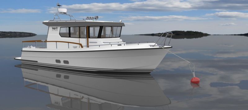 Targa 32 Aft Door (2023&ndash;) &ndash; Hienovarainen uudistus - Ensiesittely - Totalvene.fi