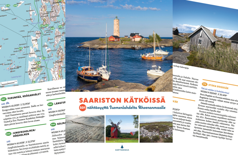 Saariston k&auml;tk&ouml;iss&auml;  &ndash; Uudistettu merellinen matkaopas - Uutinen - Totalvene.fi