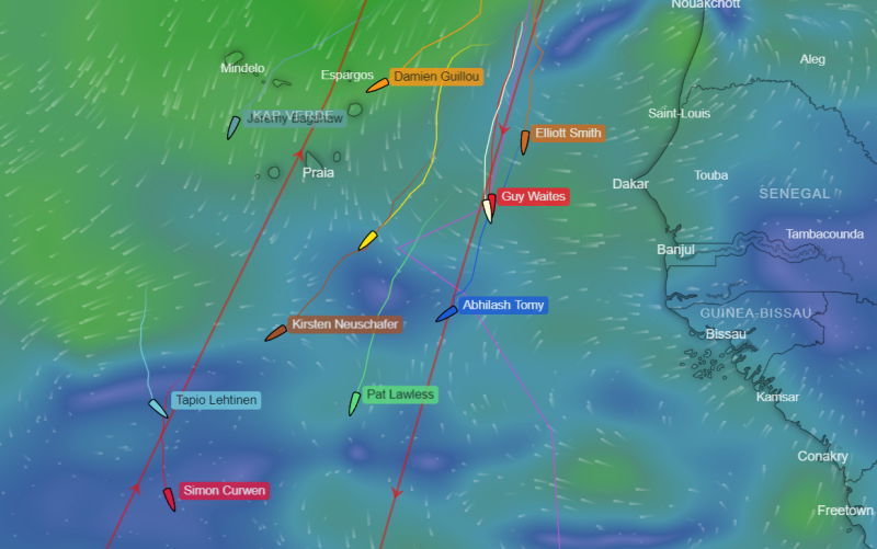Tapio Lehtinen Golden Globe Racessa &ndash; Lehtinen jatkaa kakkosena heikoissa tuulissa - Uutinen - Totalvene.fi