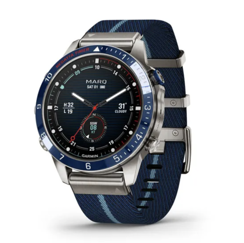 Garmin Marq Captain (Gen 2) (2022&ndash;) - Garmin julkisti lukusluokan &auml;lykellon veneilij&ouml;ille - Video - Totalvene.fi
