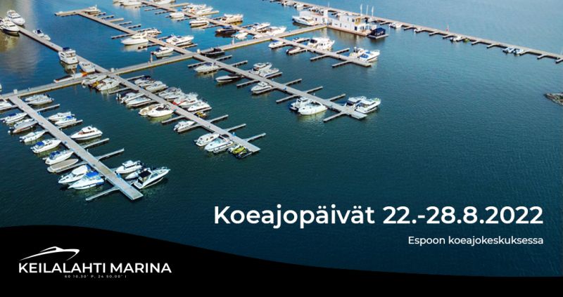 Koeajoviikko Espoon Keilalahdessa 22.&ndash;28.8.2022 &ndash; Uivan jatkeeksi koeajoille - Uutinen - Totalvene.fi