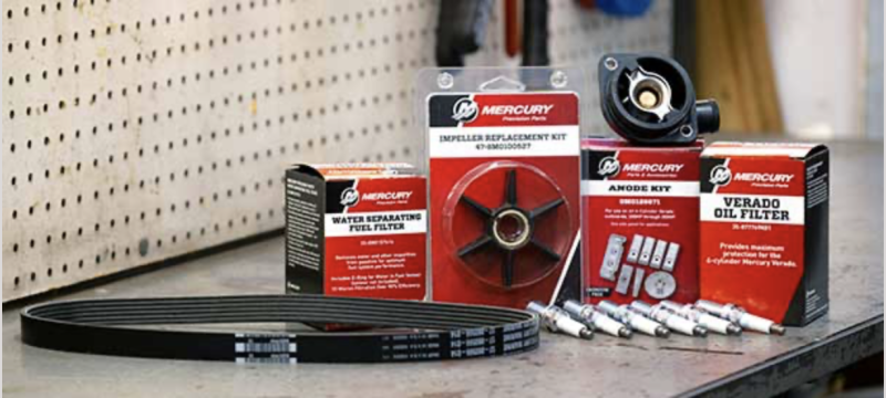 Mercury Marine vankistaa varaosa- ja voiteluainevalikoimaa &ndash; Mercury-merkkiset varaosat ja voiteluaineet Suomen markkinoille - Uutinen - Totalvene.fi