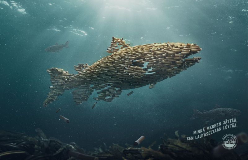 Maahan heitetty tupakka voi p&auml;&auml;ty&auml; lautasellesi &ndash; Pid&auml; Saaristo Siistin&auml; ry nostaa esiin maailman yleisimm&auml;n roskaongelman - Uutinen - Totalvene.fi