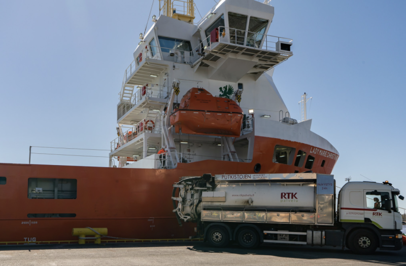 Uusia toimintatapoja ja lajitteluohjeita &ndash; Rauman satama kehitt&auml;&auml; laivaper&auml;isen j&auml;tteen k&auml;sittely&auml; - Uutinen - Totalvene.fi