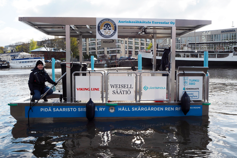 Roska-Roope n&auml;kyv&auml;sti mukana ralliviikonlopussa &ndash; Alukseen voi tulla tutustumaan sen ollessa pys&auml;hdyksiss&auml; - Uutinen - Totalvene.fi