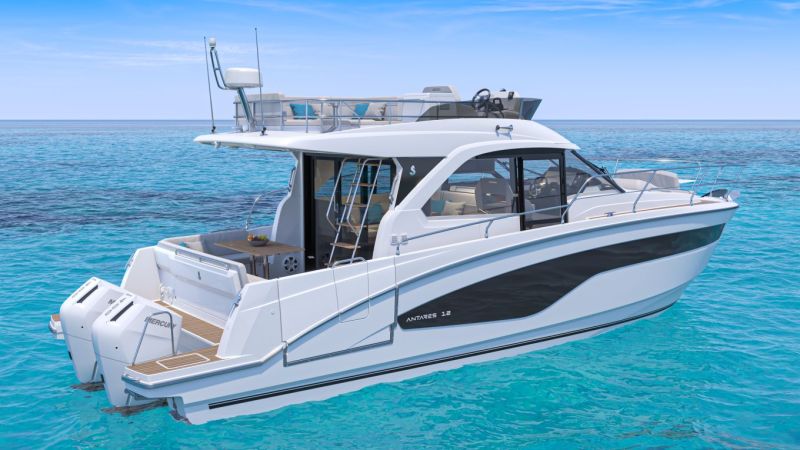 Beneteau Antares 12 (2024&ndash;) &ndash; Suurin per&auml;moottori-Antares koskaan - Ensiesittely - Totalvene.fi