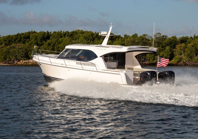 Hylas M47 (2023-)  &ndash; Kahden koneen kiisselikruiseri  - Uutinen - Totalvene.fi