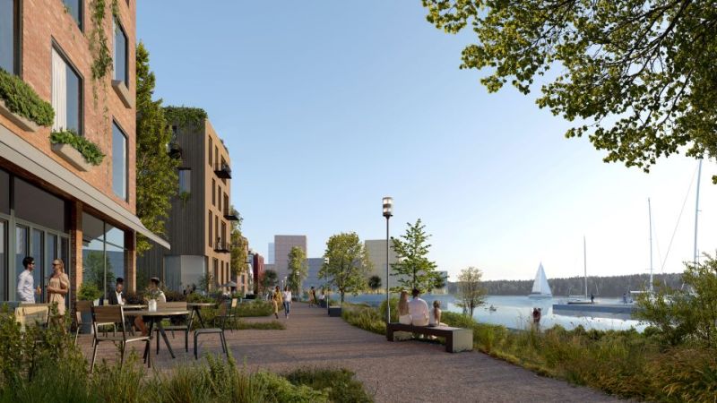 Kerrostaloasuntoja, pienvenesatama ja tekosaari &ndash; Helsingin Puotilan venesataman alueelle suunnitellaan uusia asuntoja ja pienvenesatama - Uutinen - Totalvene.fi