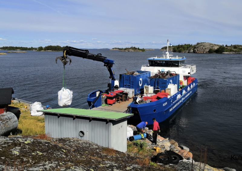 M/S Roope miehist&ouml;ineen ker&auml;&auml; romua saaristosta 3.&ndash;6. hein&auml;kuuta &ndash; Viimeisen kolmen vuoden aikana on ker&auml;tty yli 150 000 romukilon saalis - Uutinen - Totalvene.fi