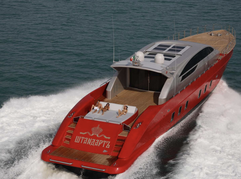 Ven&auml;l&auml;isoligarkkien veneet &ndash; Putinin jahdiksi arveltu alus h&auml;ipyi Kotkasta - Uutinen - Totalvene.fi