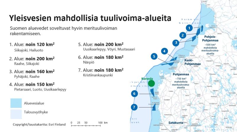 Mets&auml;hallitukselta viiden merituulivoimapuiston kaavoitusaloitteet kunnille &ndash; Suomi t&auml;ht&auml;&auml; vetytalouden ykk&ouml;seksi Euroopassa - Uutinen - Totalvene.fi